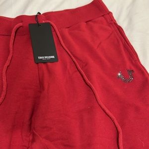 True Religion Crystal Mid Rise Jogger